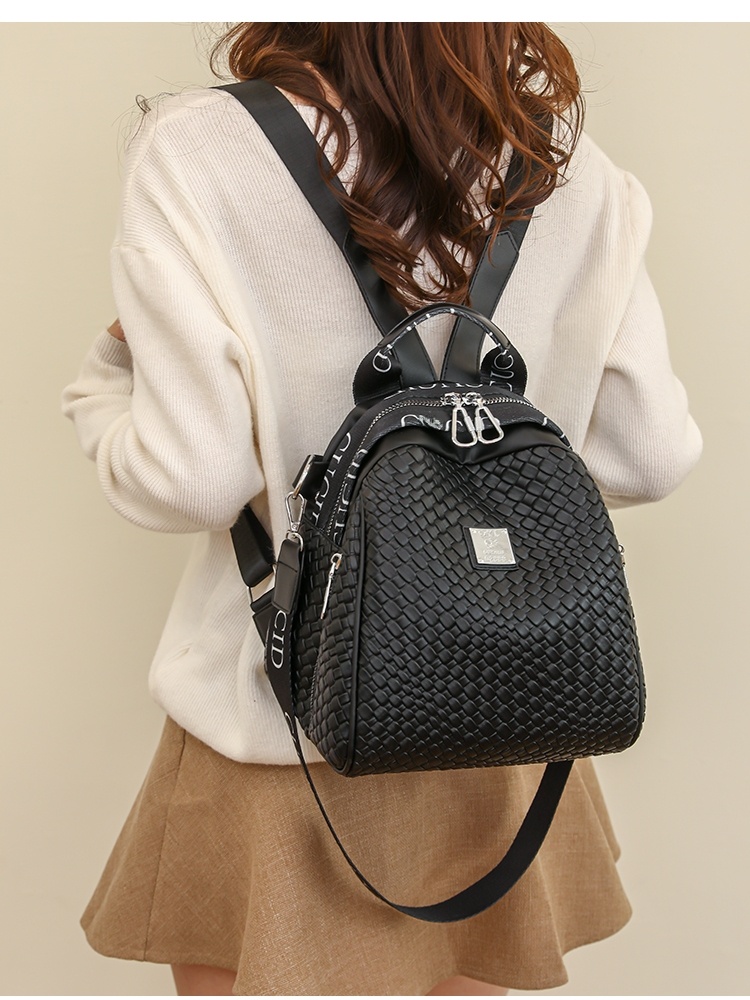 高級織り女性のバックパック大容量学生ブックバッグ香港ブランド - Luxury Bags Hong Kong のレビューと価格