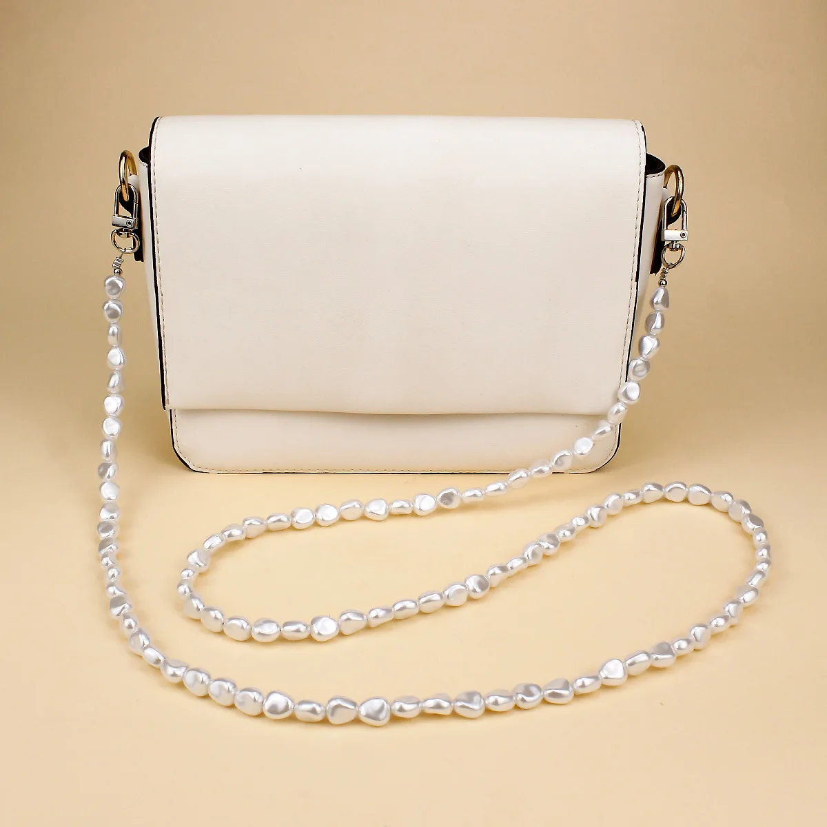 携帯電話ストラップ高級パールビーズバッグチェーンロングクロス - Luxury Bags Women のレビューと価格