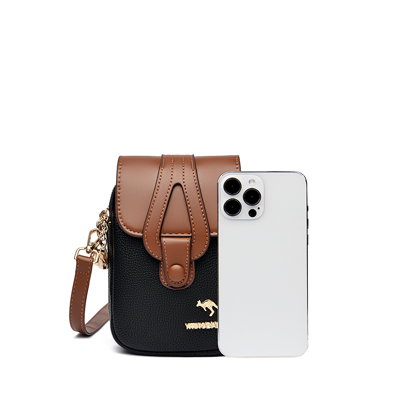 新しい小さな電話バッグショルダーバッグ女性用レザー財布高級デ - Luxury Bags Women のレビューと価格