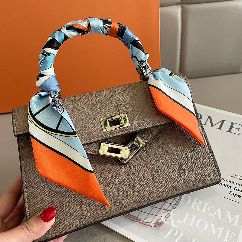 高級ブランドプリントバッグストラップスカーフ女性小さなシルク - Luxury Bags Shopping のレビューと価格