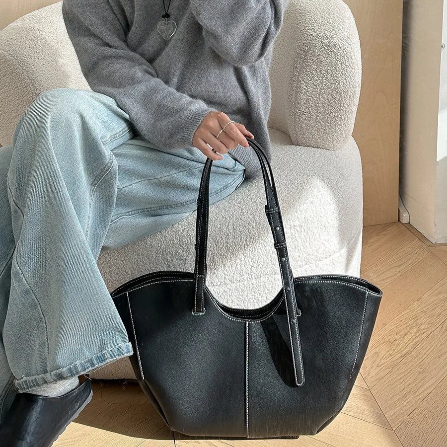 ヴィンテージ女性用ハンドバッグ 大容量ポータブルショッピング - Luxury Bags Shopping のレビューと価格