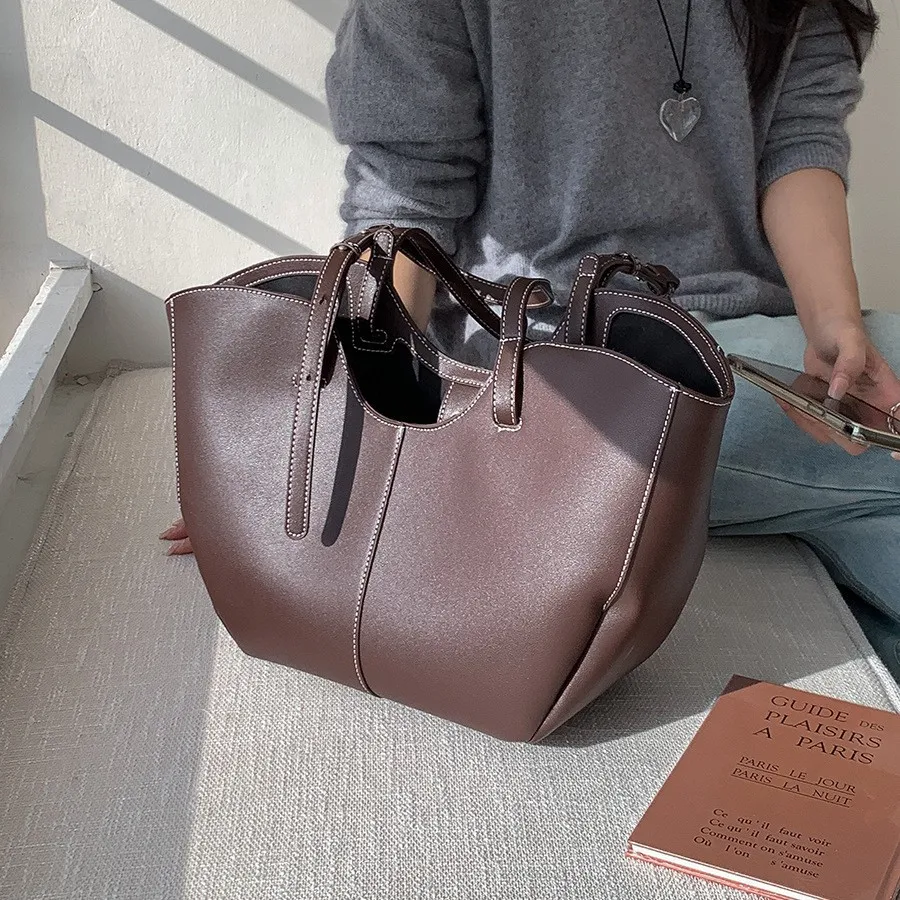 ヴィンテージ女性用ハンドバッグ 大容量ポータブルショッピング - Luxury Bags Shopping のレビューと価格