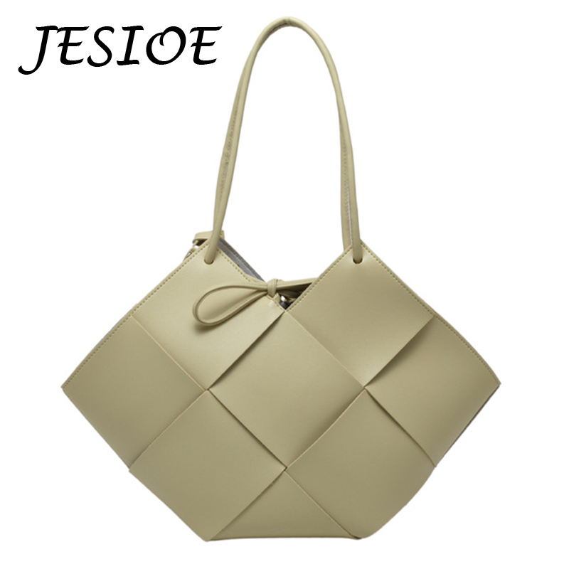高級大型トートバッグ女性菱形大容量ショッピングハンドバッグ女 - Luxury Bags Shopping のレビューと価格